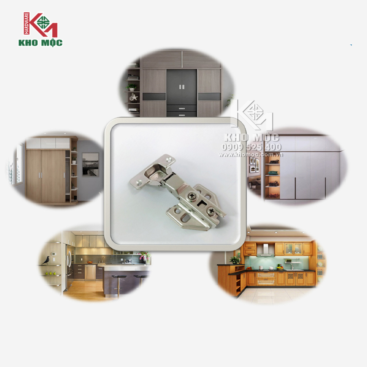 Bản Lề Bật Giảm Chấn – Đóng Êm, Hạn Chế Va Đập Cho T