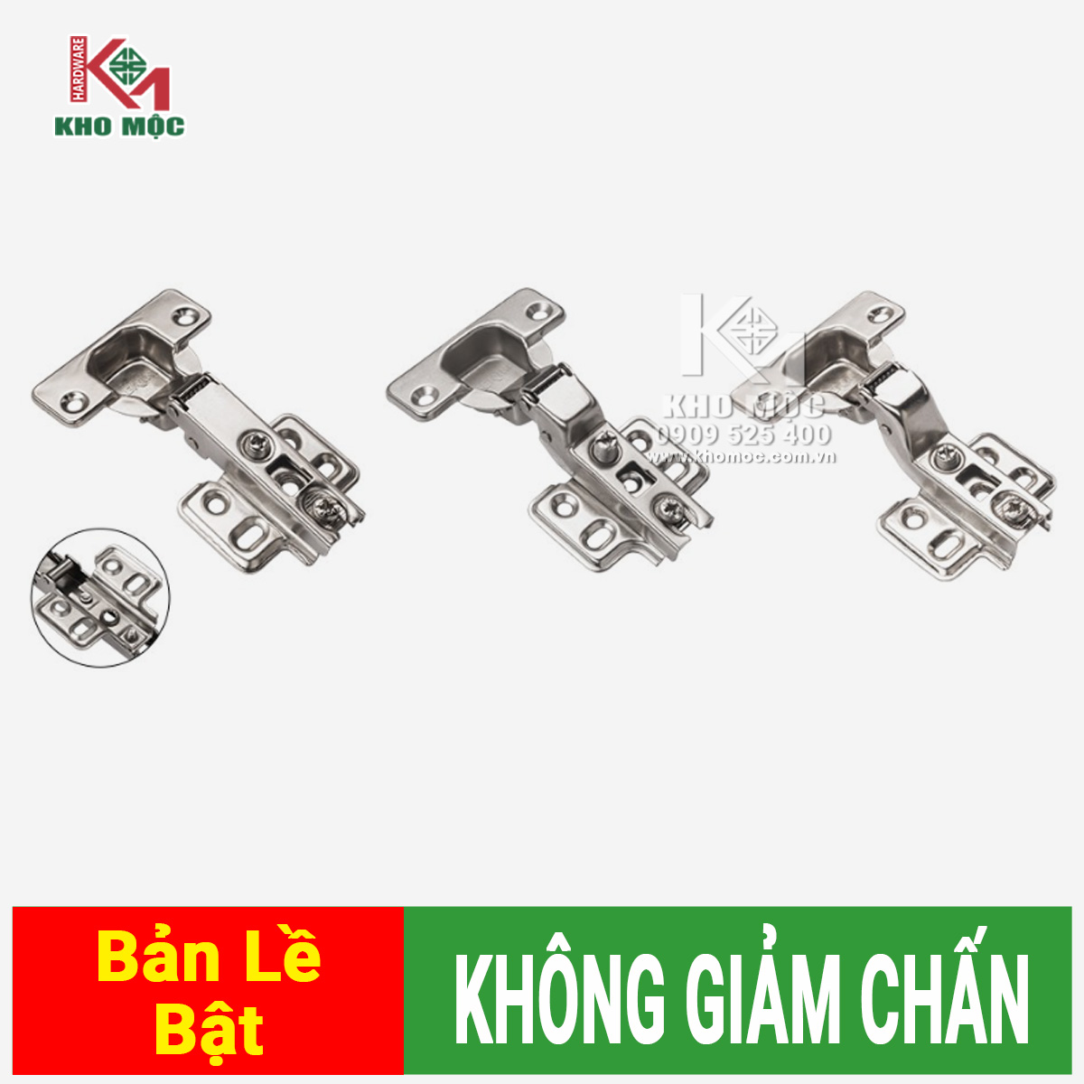 Bản Lề Bật Không Giảm Chấn – Phụ Kiện Đóng Mở Cánh Tủ Đơn Giản, Dễ Lắp
