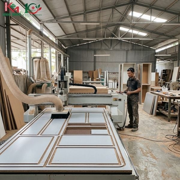 Cắt CNC Ván Công Nghiệp Theo Yêu Cầu – Gửi File, Nhận Ván Về Ráp