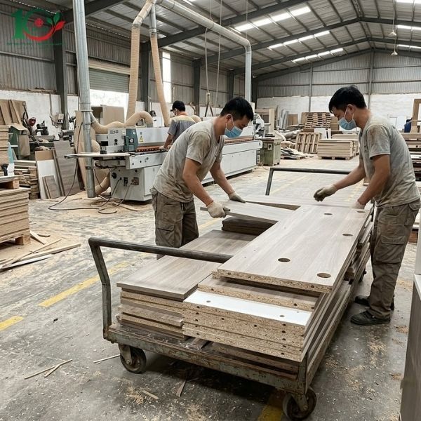 Cắt Ván OKAL Theo Yêu Cầu – Gửi File, Gia Công Rồi Nhận Về Lắp