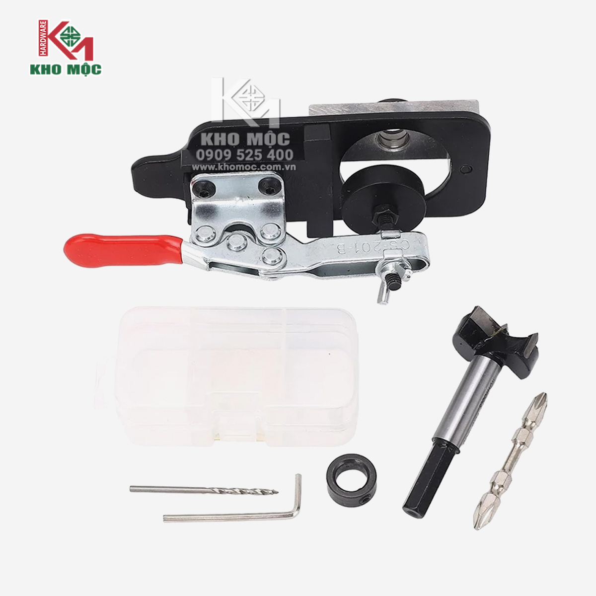 Cữ Khoan Bản Lề – Khoan Chuẩn Lỗ Chén, Lắp Cánh Tủ Nhanh Và Đều Hơn