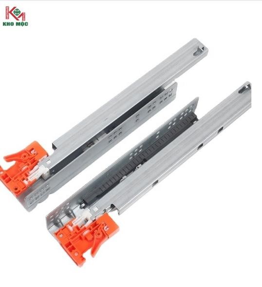 Ray Âm Giảm Chấn 3 Tầng – Trượt Êm, Bền Lâu, Tăng Đẳng Cấp Cho Tủ Bếp