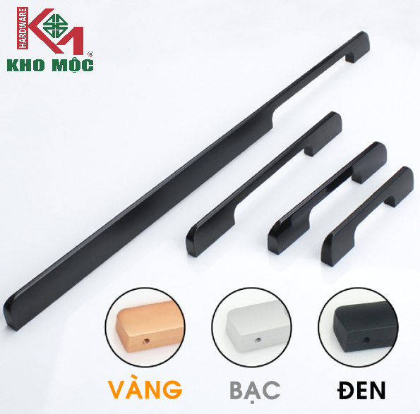 Tay Nắm Mã 672 – Tay Nắm Dạng Thanh Hiện Đại Cho Tủ Bếp, Tủ Áo Và Hộc Kéo