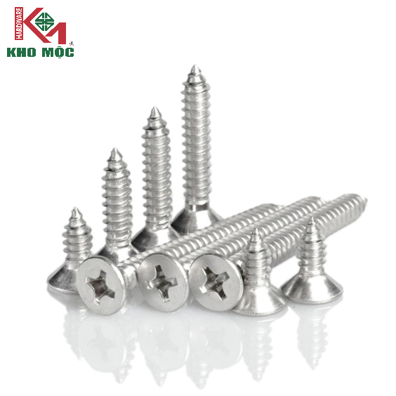 Vít Inox 201 Đầu Bằng Phi 8.3 – Liên Kết Gọn Cho Nội Thất