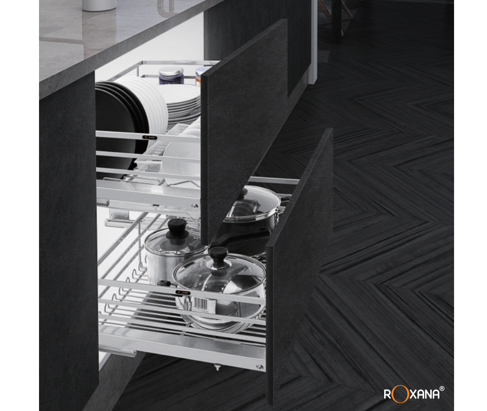 Giá Xoong Nồi Bát Đĩa Inox 304 ROXANA
