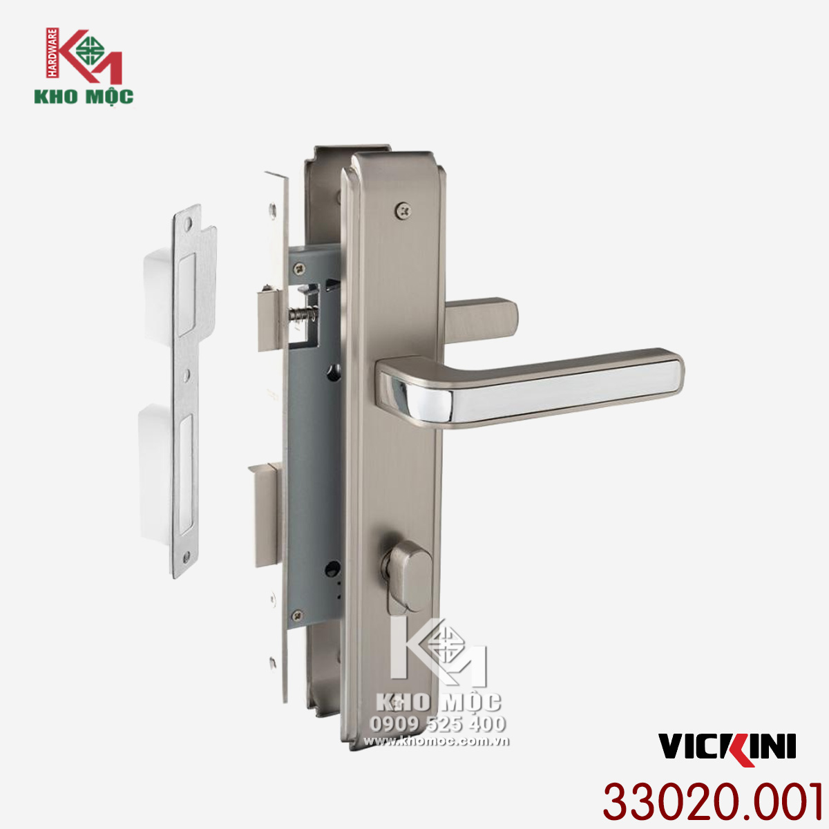Khóa Cửa Nẹp Tay Gạt