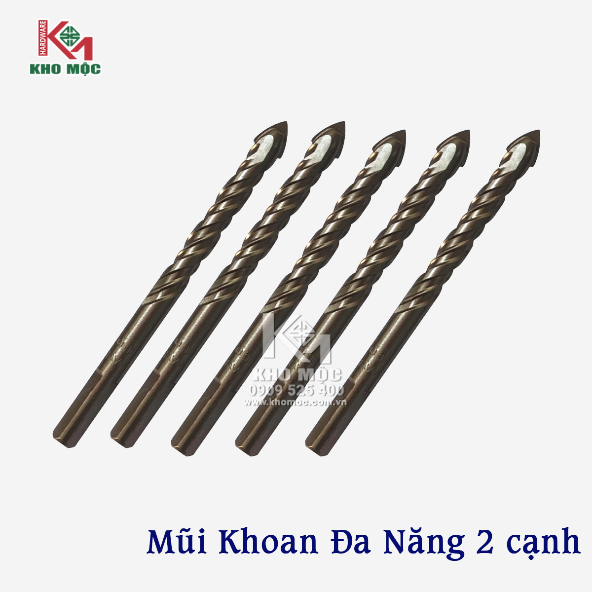 Mũi khoan thép đa năng 2 cạnh